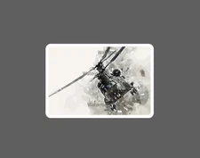 Blackhawk Sticker Military Helicopter NEW