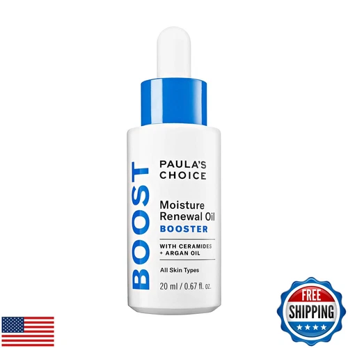 Paula's Choice BOOST Moisture Renewal Oil Booster, Ceramides and Argan Oil Se