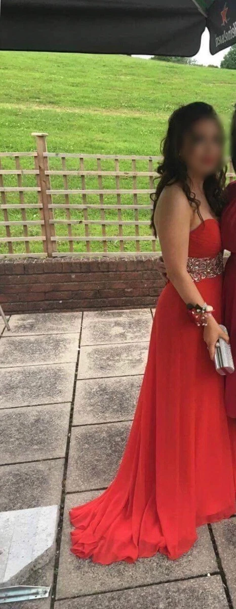 Ebay red prom dress cheap