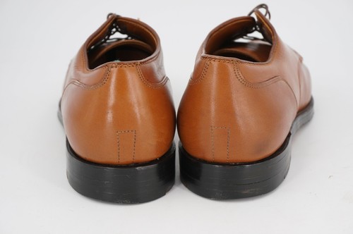 BOX & TREES | $625 ALDEN 12 A WALNUT TAN NST SPLIT TOE NORWEGIAN DERBY LEATHER - Picture 10 of 12