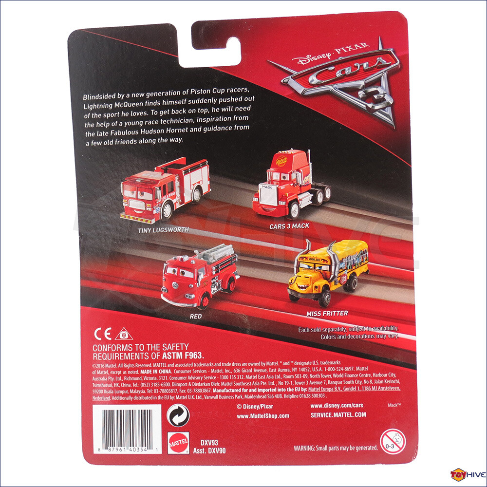 Disney Pixar Cars 3 Deluxe Dr. Damage Rambulance Thunderhollow