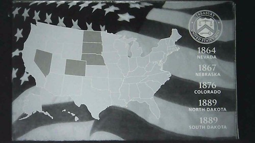 2006-S US Mint State Quarter 90% Silver Proof Set 5 Coins 21ohoc0928-4 - Picture 2 of 6