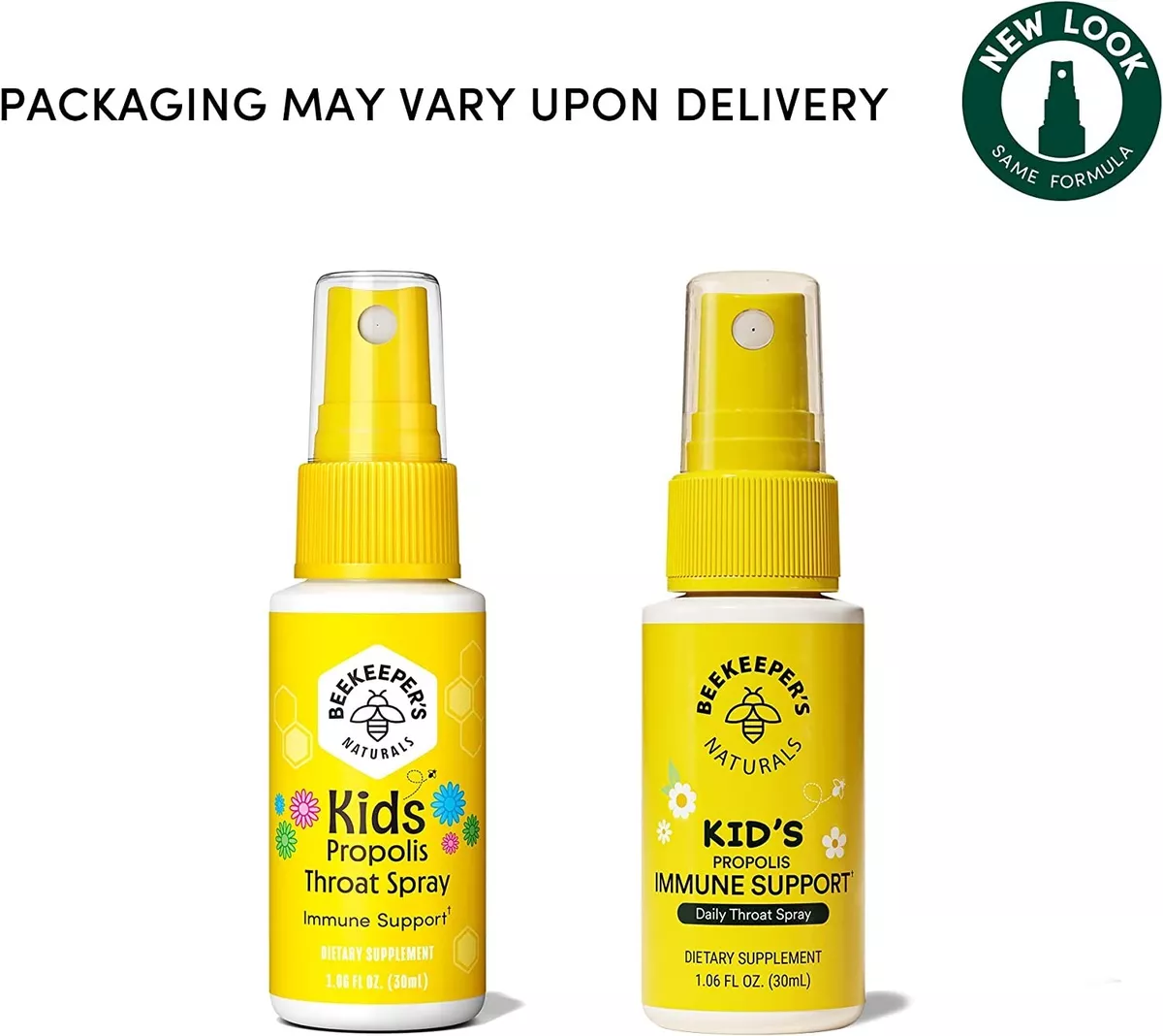 Beekeeper's Naturals Propolis Throat Spray for Kids 1.06 oz • Price »