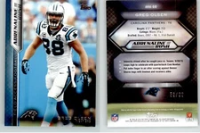 Greg Olsen 2015 Topps Field Access Adrenaline Rush Blue #ARA-GO /99 Panthers