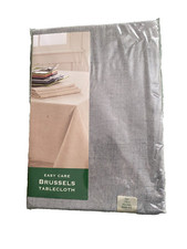 52x70" Tablecloth Brussels Bardwil Moss Green Cloth Easy Care Beach Summer