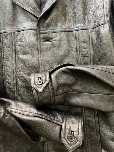 Saint Laurent Paris FW14 Leather Trapper Jacket - Sz46 - Picture 4 of 11