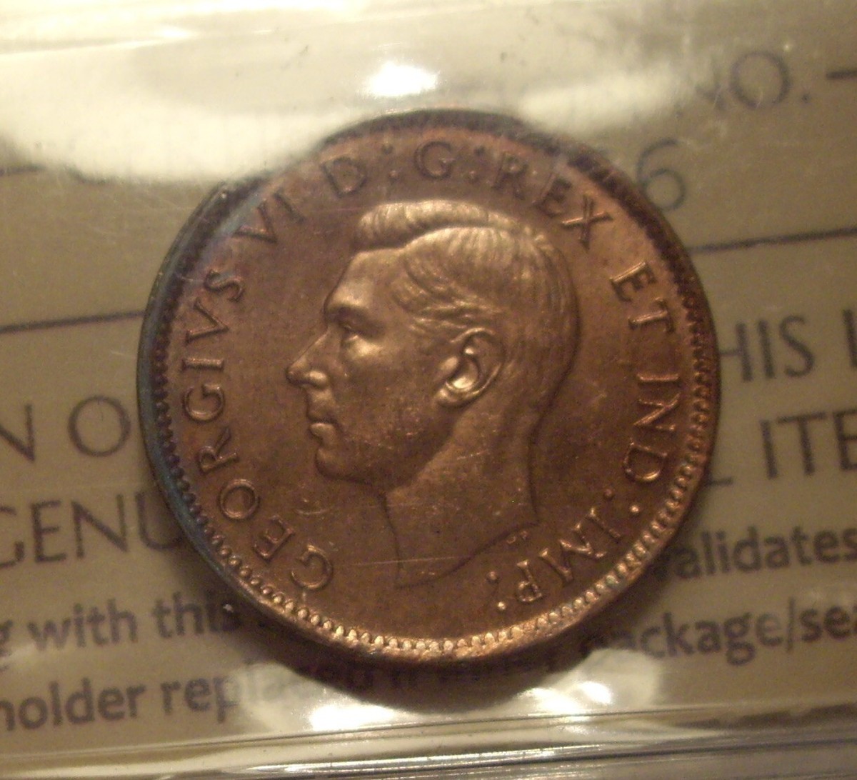 Canada George VI 1946 Small Cent - ICCS MS-64 (XEZ 766) | eBay