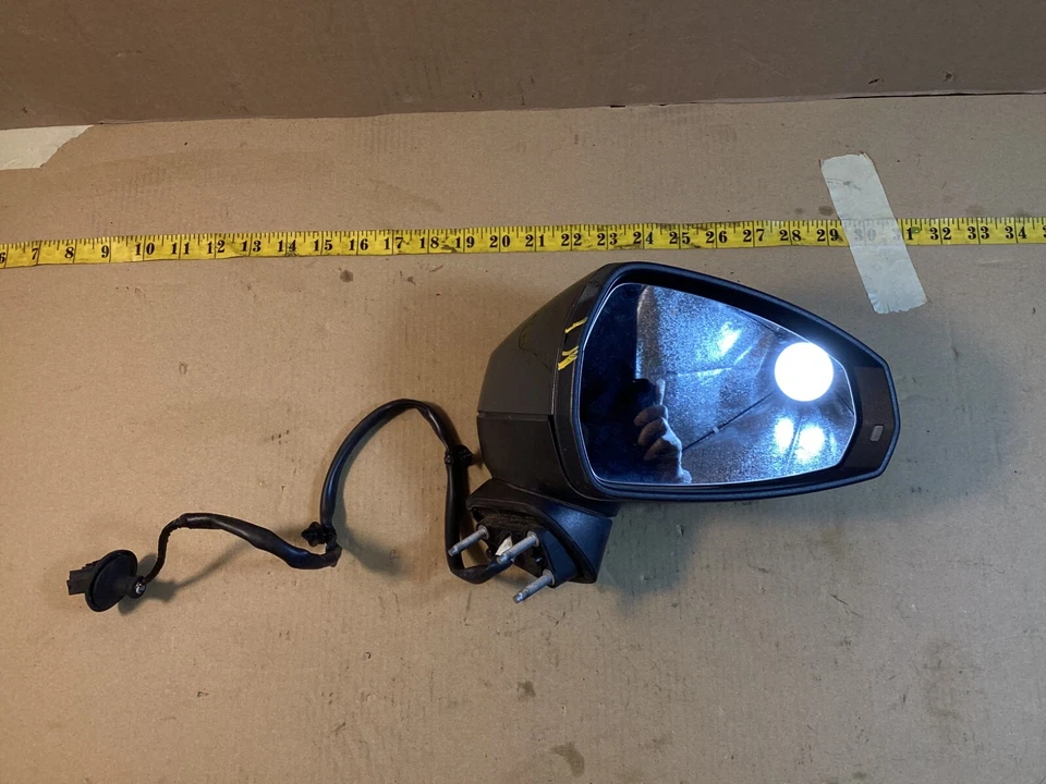 AUDI A3 2012-2020 ALA DERECHA PASAJERO ESPEJO RETROVISOR ELÉCTRICO FABRICANTE DE EQUIPOS ORIGINALES. Foto 4 de 4