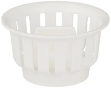 LaSalle Bristol 91500127 Sink Strainer Basket, 2-1/2" Twist Top, Plastic White