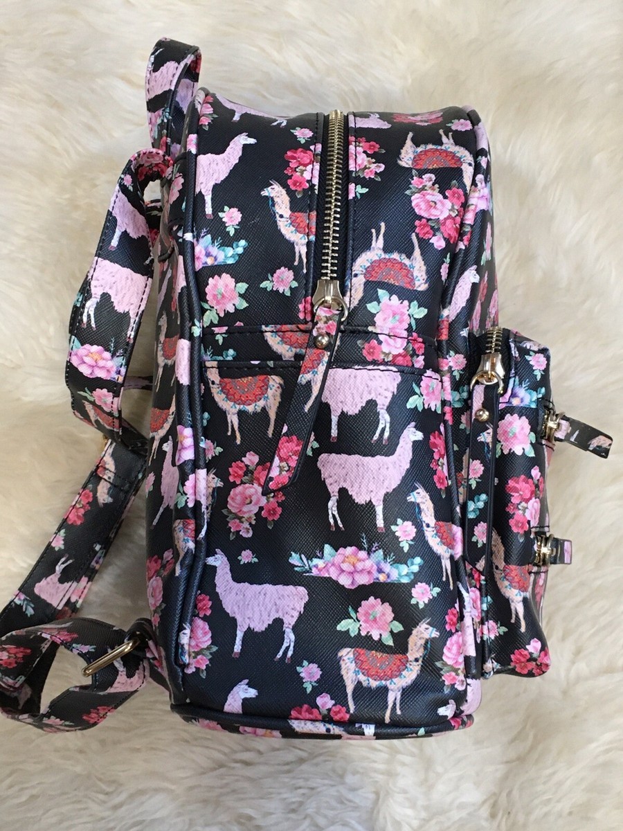 NEW Under One Sky LLAMA ALPACA BACKPACK Amazon.com | senya Cartoon Llama Alpaca Backpack School Bag  main image 2