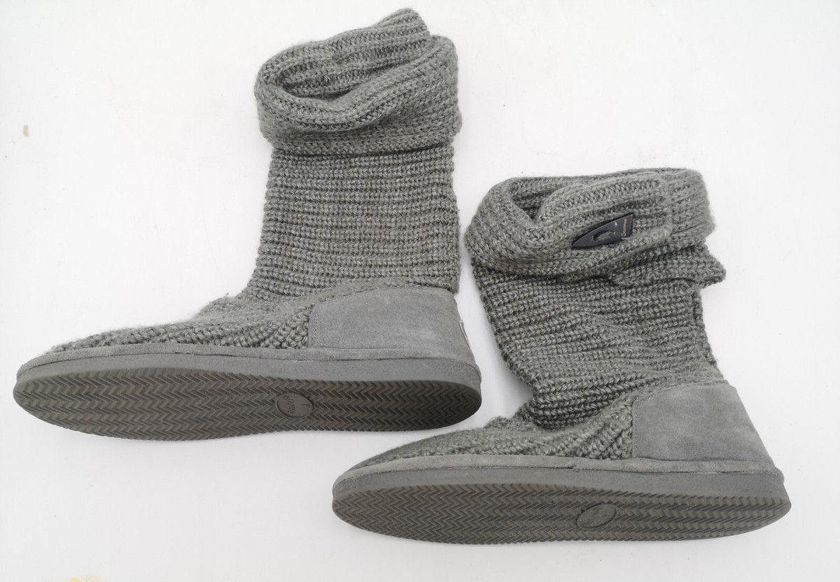 Knit Boots Grey Bearpaws Bearpaw Women's Knit Tall Gray II