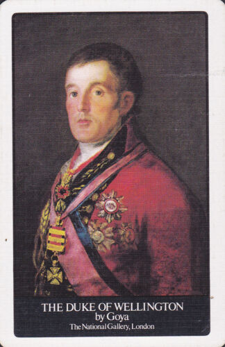 The Duke Of Wellington by Goya Single swap Playing Cards - Picture 1 of 1
