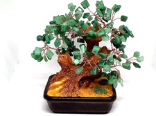 Jade Bonsai Money Tree Green Jade Natural Gemstone Fengshui For Good Luck