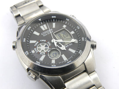 Herren Citizen Eco-Drive U200 Ana / Digi Multifunktionsuhr - 100m1