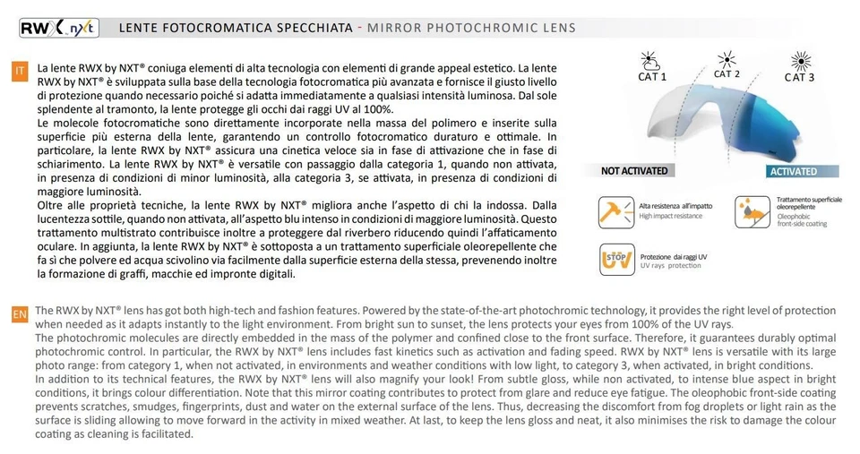 Occhiale da Sole SALICE SALICE 028 RWX.nxt Fotocromatico Specchiato + Clip Vista - Imagem 4 de 4