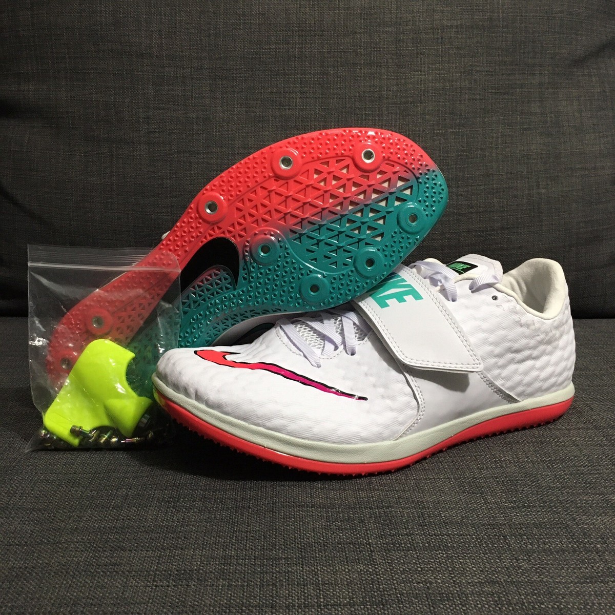 Nike Men's High Jump Elite 'White Ombre' Miami South Beach 806561