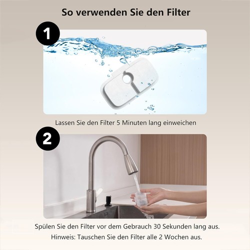8+8 Packungen Ersatzfilter für Dockstream/Petro Cat Brunnen PLWF105 - Bild 7 von 9