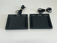 QQ2:  Lot of 2 Lanier LX-1028 LX1028 Transcription Foot Pedal Lanier VoiceWrite