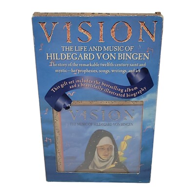 Vision The Life & Music of Hildegard Von Bingen Gift Set Book & CD Saint Mystic