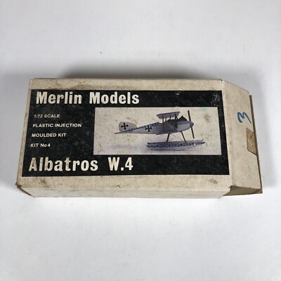Albatross W.4 Sea Plane Merlin Short Run 1&frasl;72 Scale Aircraft Model