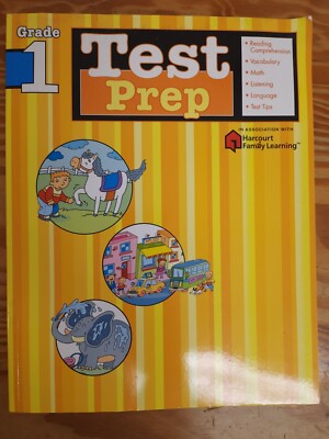 Grade 1 Test Prep Reading Math Vocabulary Listening Language and Test Tips