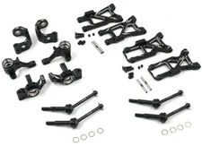Yeah Racing Aluminum Upgraded Sus. Drive. Kit - For Traxxas 4-Tec 2.0 TEC4-S01BK