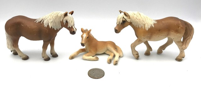 schleich haflinger mare