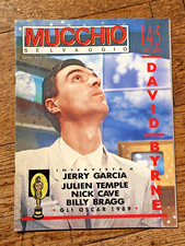 RIVISTA MUCCHIO 145-1990|JERRY GARCIA-NICK CAVE-JULIEN TEMPLE-DAVID BYRNE