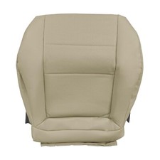 Driver Side Bottom Replacement Leather Seat Cover Tan Compatible with Mercede...