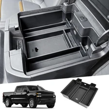 Center Console Organizer Armrest Tray For 2019-2022 Chevy Silverado/Sierra 1500