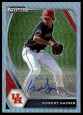 Robert Gasser 2021 Panini Prizm DP #PDP71 Base Autographs Silver Prizm Auto