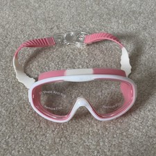 Girls Swim Goggles w/Ear  Nose Plugs UV Protection Anti-Fog Pool Water Sports