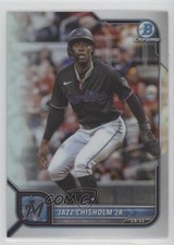 2022 Bowman Chrome Refractor 244/499 Jazz Chisholm Jr #61 0o3x
