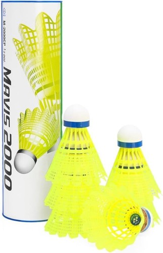 Yonex Mavis Yellow Badminton Nylon Shuttlecock 1/2 Dozen - Picture 3 of 9