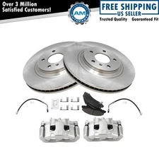 Front Brake Pad & Rotor Kit Ceramic Fits 2014-2016 Chevrolet Impala Limited