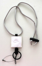 Nike Premium Convertible Lanyard ID Badge Grey Fog/White