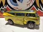 RARE 1969 Hot Wheels Redline TRUE YELLOW BEACH BOMB DARK INTERIOR NEAR MINT