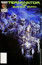 Terminator The Burning Earth #4 FN 1990 Stock Image