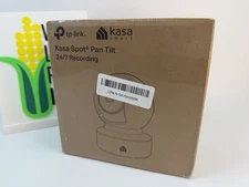 TP-Link Kasa Spot Pan Tilt Indoor Smart Security Camera, 1080p HD, White - EC70