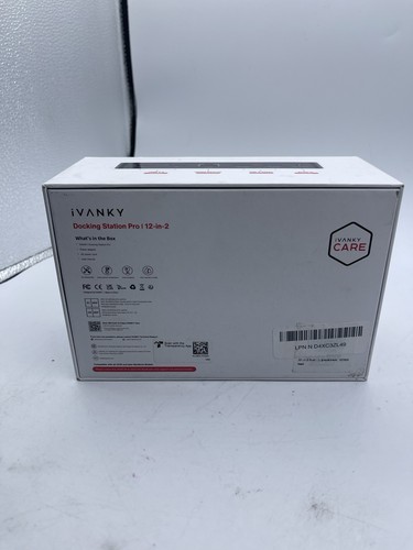Ivanky 12 In 2 USB-C Macbook Pro Docking Station Dual 4K@60 Hz - Afbeelding 3 van 8