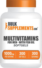 BulkSupplements.com Multivitamin for Men Softgels - Daily Multivitamin...