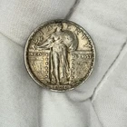 1920-P 25c Standing Liberty Quarter 1/4 Dollar 90% Silver Early US Type Coin SLQ