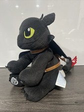 Build A Bear How To Train Your Dragon Toothless Plush With Wings Red Tail