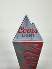 Coors Light Beer Tap Handle Silver Red Breweriana Knob Collectible — photo 2