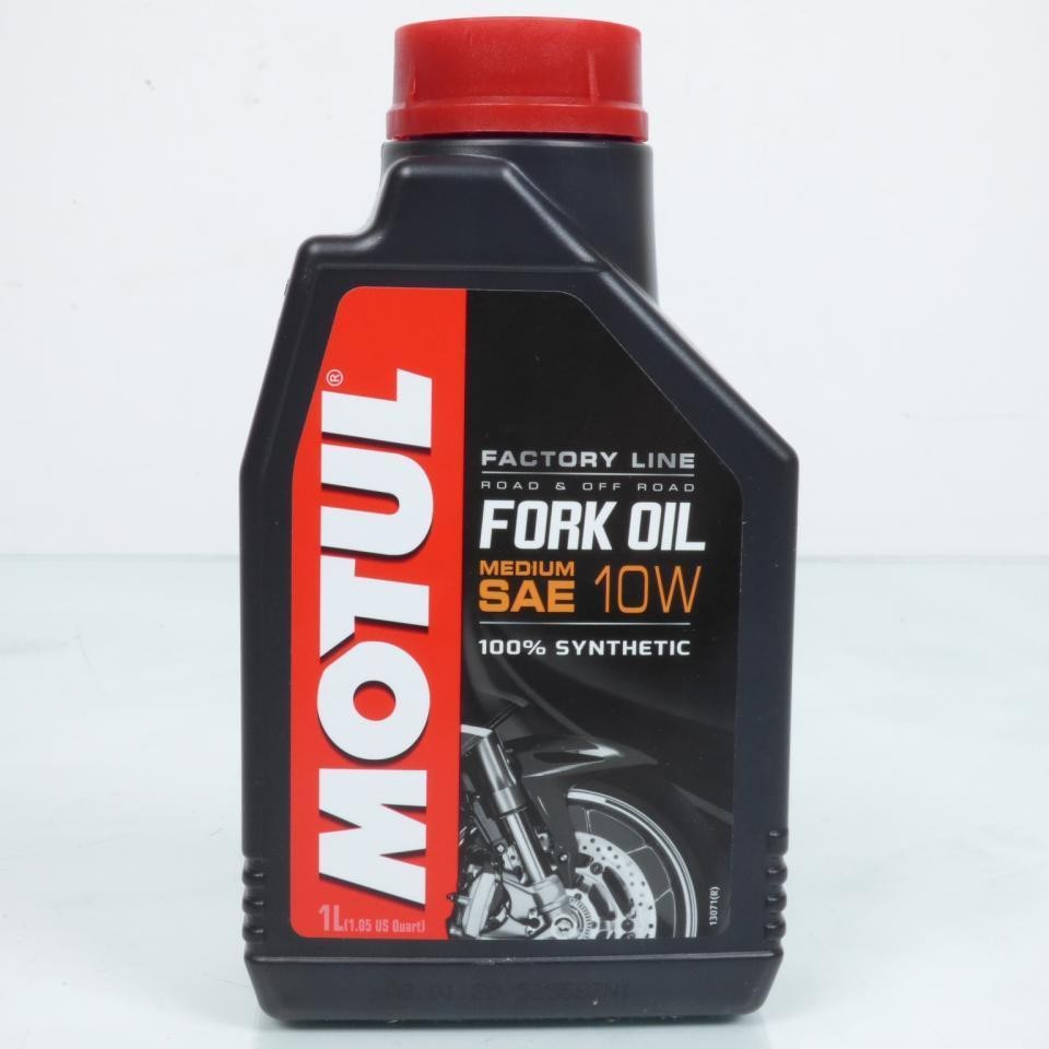 Huile de fourche MOTUL 10W lubrifiant haute performance de compétition moto