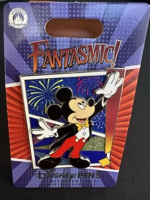 2026 Walt Disney World Parks Fantasmic Quarterly 1 Of 4 Mickey Mouse Pin LE 3000