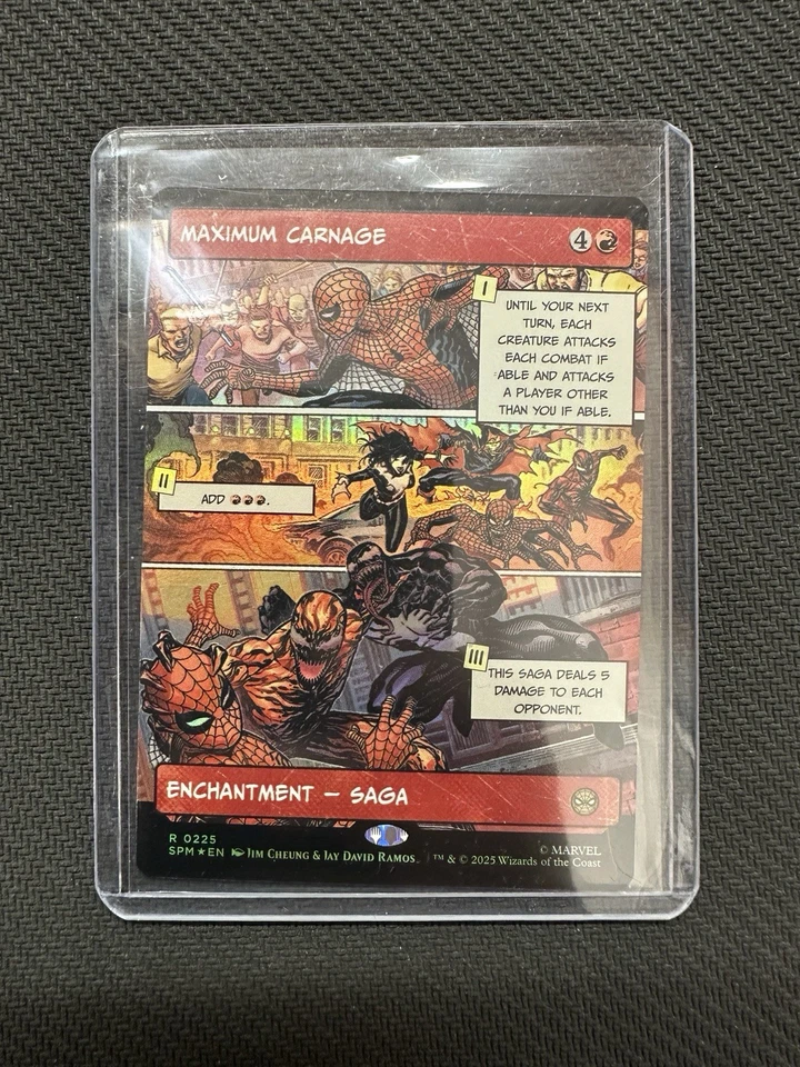 MTG Spider-Man Maximum Carnage Foil English SPM - Bild 3 von 3