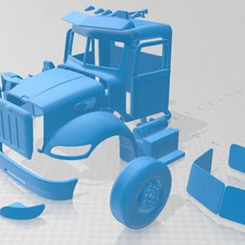 1/25th 3d printed Peterbilt 330/340 by Hora80