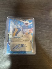 2024 Panini Spectra - Aspiring Patch Autographs Brenden Rice #APA Blue /50