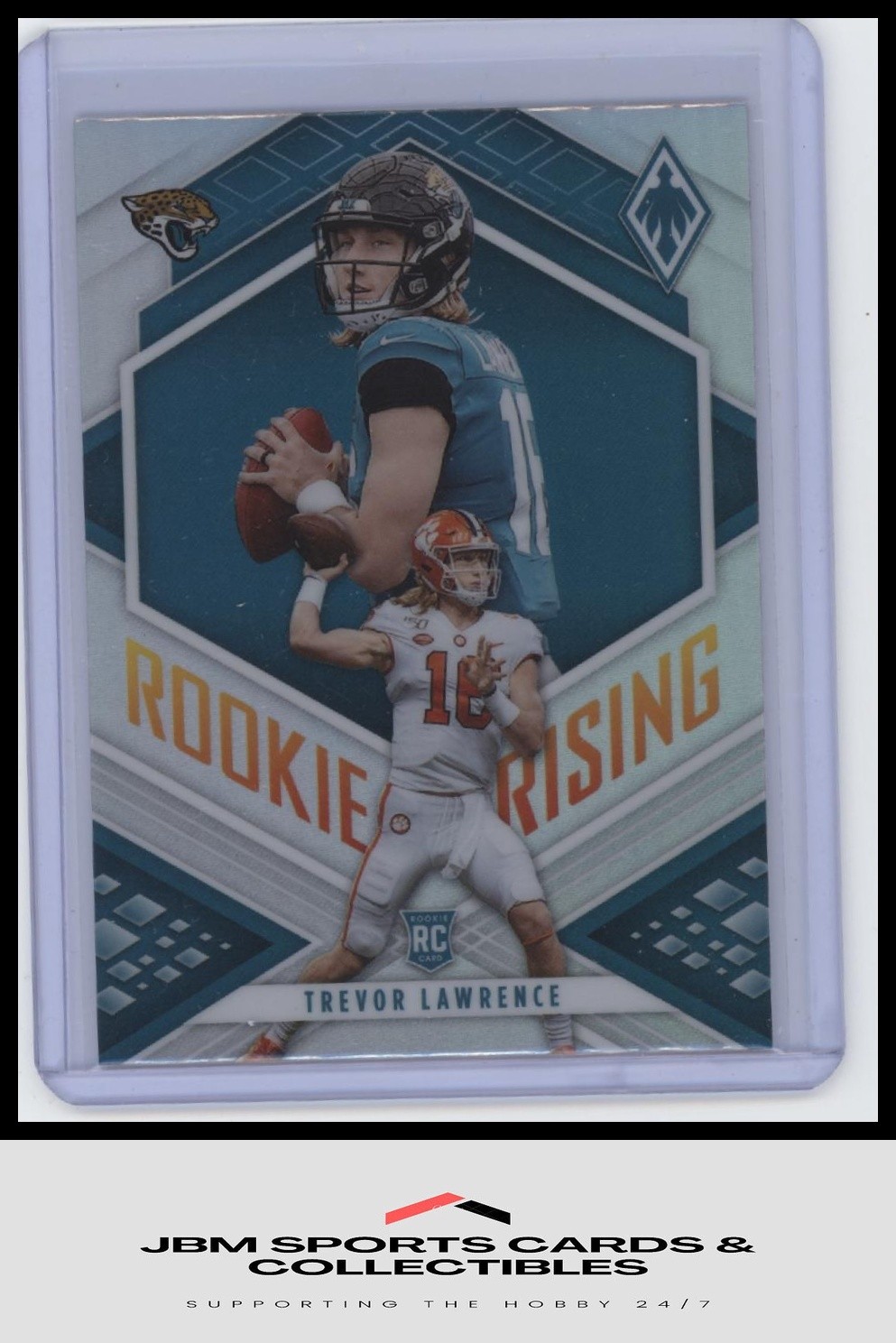 2021 Panini Phoenix #RIS-1 Trevor Lawrence Rookie Rising